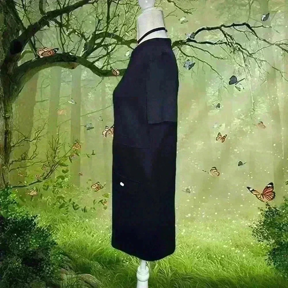 Brand New With Tags Zara Black Midi Dress - Picture 5 of 10